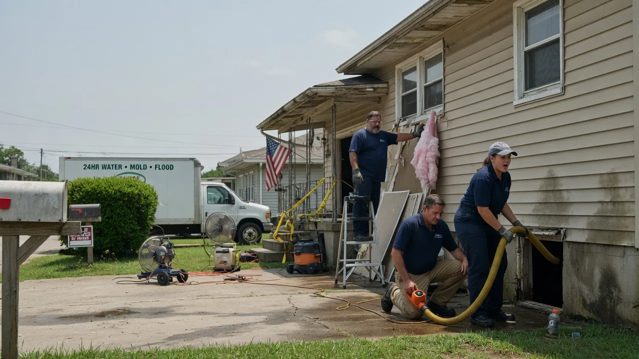Water Damage Repair in Shelbyville, TN near me